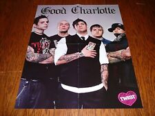 Good Charlotte poster Twist magazine centerfold JoJo picture photo clippings pix picture