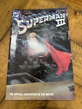 Superman III #1 Movie Adaptation Special DC Comics 1983 🔥M/NM🔥 picture