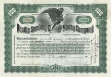 Pacific Smelting and Mining Co. - Stock Certificate - Mexican Stocks & Bonds picture