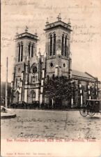 Vintage Postcard The San Fernando Cathedral San Antonio Texas TX 1908       U569 picture