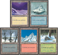 Choose your SNOW-COVERED LAND ~ Ice Age [ Excellent ] [ Magic MTG ] picture