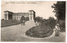 CPA 13 - MARSEILLE (B. du Rhône) - 4114. Jardin du Pharo. Medical School picture