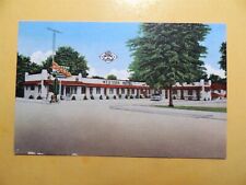 Western Motel DeQueen Arkansas vintage linen postcard  picture