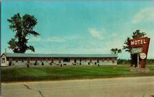 Postcard Motel Clark Strongs Michigan A7 picture