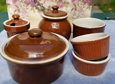 Vintage HALL USA Crockery 9 pieces picture