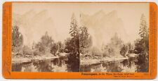 YOSEMITE SV - Three Brothers Panorama - IW Taber 1880s picture