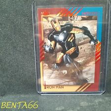 2015 Marvel Fleer Retro 🔥 Iron Man Insert Chase Card # 29 Autographed picture