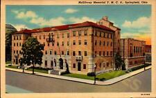 Vintage postcard  McGilvray Memorial YMCA in Springfield Ohio Postcard picture