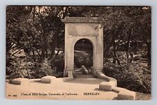 Berkeley CA-California, Class Of 1910 Bridge, University, Vintage Postcard picture