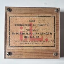 WW2 German 7.92 Ammo Crate Labels LOOK Rare Labels Luftwaffe MG81 MG39 MG42 picture