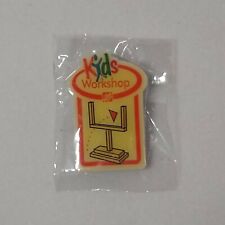 Home Depot Kids Workshop Paper Football Goal Post Collectable Lapel Pin picture