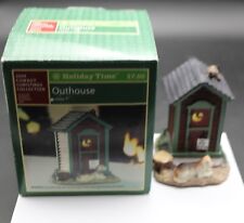 Holiday Time 2009 Cowboy Christmas Collection - Outhouse w/ Dog picture