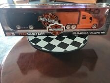 Harley-Davidson H-D Custom Haulers Transporter Semi Truck 1:64 NEW Never Out  picture