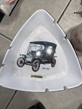 Vintage Melamine Ashtray Panhard 1908 Ford  Automobile picture