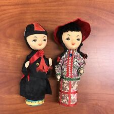 2 Vintage Asian Dolls picture
