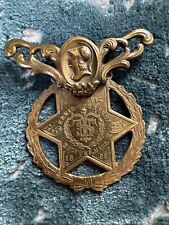 1899 SOUVENIR KREIS-TURNFEST HOLYOKE, MASS Metal Brass Pin - Rare Vintage picture