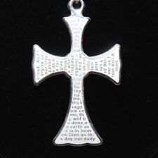 Lord's Prayer Inscription Necklace Our Father in Heaven 18