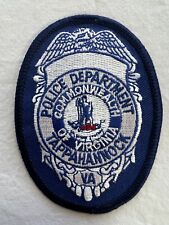 VTG Commonwealth of Virginia Police DEPT Tappahannock Patch 2.4x3.5 In Brand New picture