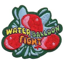 Girl Boy Cub WATER BALLOON FIGHT Challenge Contest Patches Badges SCOUTS GUIDES picture