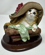 Vintage Premier Kitten Collection By Maruri “Kitten Under Hat” 1999 PK-9914 picture