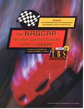 1997 NASCAR Thunder Special-Suzuka Racing TBS Network PRINT AD WALL ART - JAPAN picture