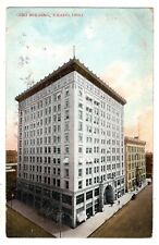Postcard OH Ohio Building Toledo Antique1910 Street Scene picture