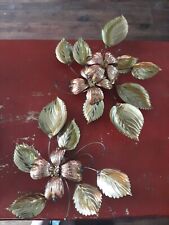 Vintage Floral Metal Wall Hanging   picture
