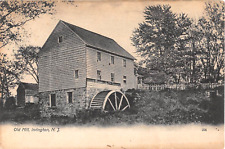 c.1905 Old Water Mill Irvington NJ post card picture