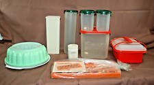 Tupperware Items Assorted Lot of Various Items with Lids  9 Items Vintage  M5045 picture