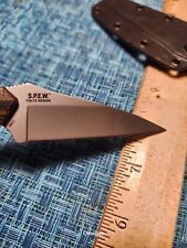 CRKT S.P.E.W. 2388 Fixed Blade Knife Kydex Sheath SPEW picture