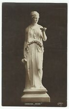 Hebe Sculpture by Antonio Canova, Vintage Postcard, Ancient Myth picture