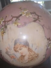 antique oil lamp globes vintage gwtw picture