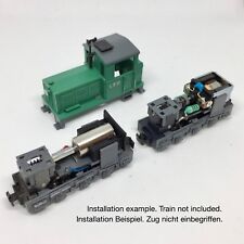 Roco H0e Diesel train 12V Coreless motor conversion kit for fx 33209, 31025,3102 picture