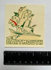 Original Vintage Dartmouth College Decal - Indians, New Hampshire, Ivy League picture