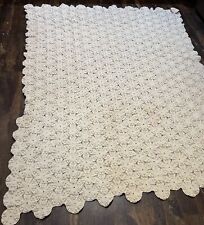 Vintage Farmhouse Crocheted Coverlet  picture