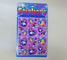 Vintage 90s Lisa Frank Kittens, Hearts, and Butterflies Stickers - SEALED picture