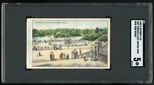 1888 N287 D. Buchner & Co. Terrace & Lake Central Park/ New York Scenes SGC 5 EX picture