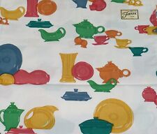 FIESTA TABLE RUNNER Shapes Pastel Colors New Old Stock 15