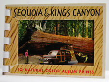 SEQUOIA & KINGS CANYON NATIONAL PARK California Vintage Color Album  picture