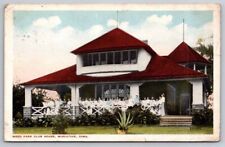 eStampsNet - Weed Park Club House in Muscatine, Iowa 1918 Postcard  picture