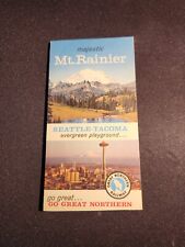 Vintage, Great Nothern Railway Vacation Island USA. Map & Vacation Destinations  picture