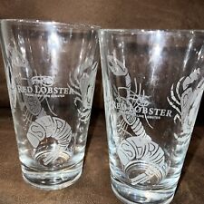 Red Lobster Pint   Drink Glass Logo Front 