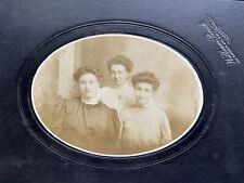 Cleveland Ohio The Jenkins Mary Hannah & Margaret Cabinet Card Vintage Photo picture