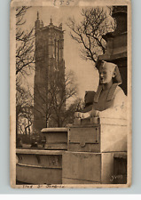 Postcard - St. James Tower - Paris France -  Pharaoh Sphinx picture