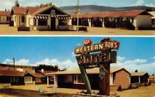 Kremmling, Colorado BOB'S WESTERN MOTEL Roadside Grand County ca 1960s Vintage picture