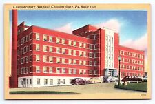 Postcard Chambersburg Hospital Built 1950 Chambersburg Pennsylvania PA picture