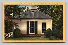WARM SPRINGS, GA Postcard - FRONT VIEW OF THE GUEST HOUSE LITTLE WHITE HOUSE picture