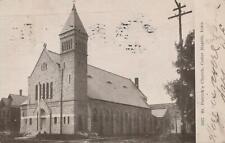 Postcard St Patrick's Church Cedar Rapids Iowa IA  picture