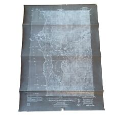 1935 Ozette Lake Clallum Co. Quadrangle Washington USGS Army Corps Tactical Map picture