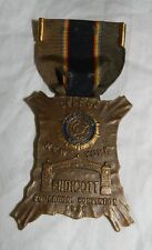 Vintage 1938 NY State Convention American Legion Medal - with George F. Johnson picture